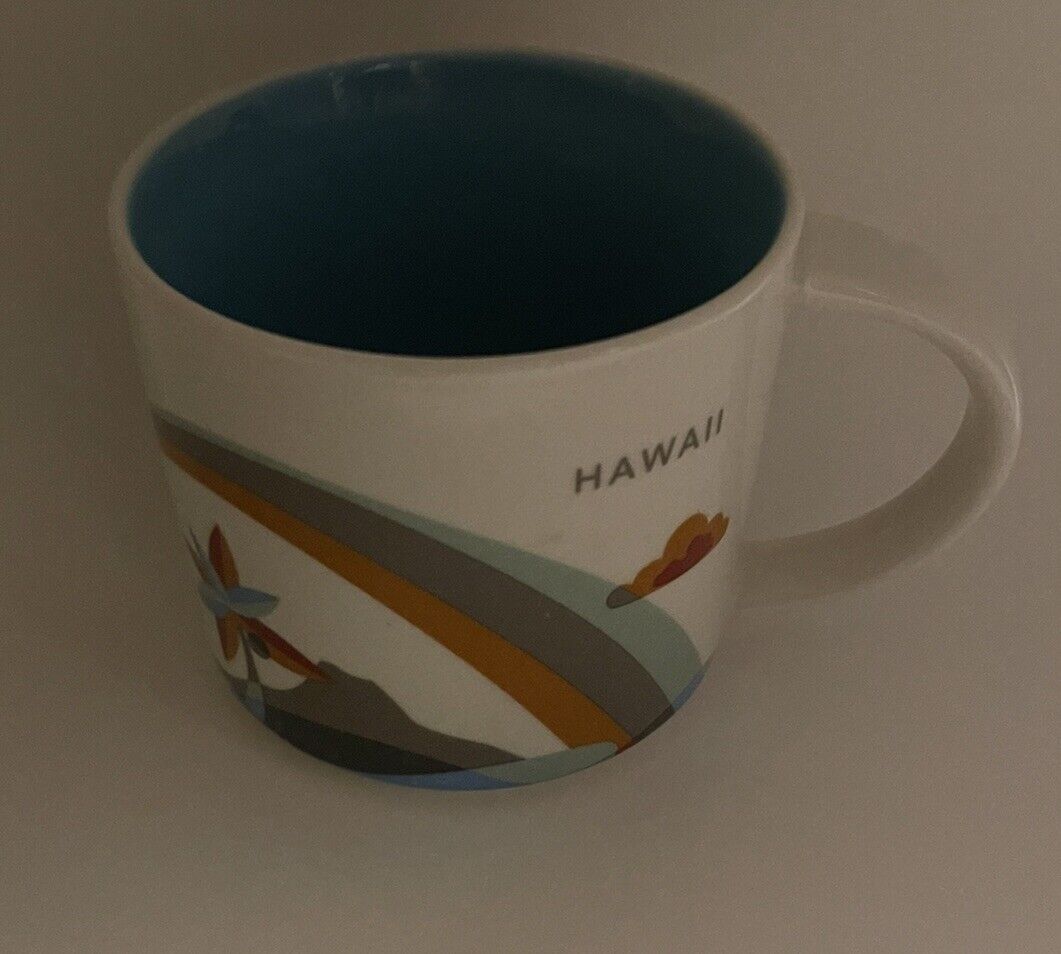 Starbucks You Are Here Collection Mug Hawaii 2017 14oz - Great Condition
