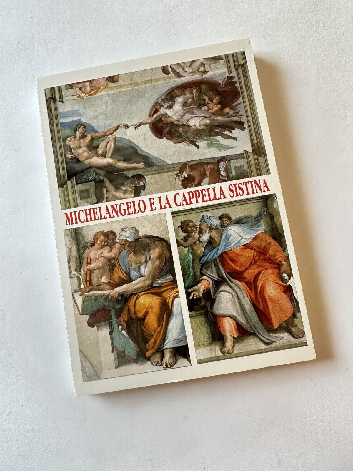 Postcard Set 14 Michelangelo E La Cappella Sistina Sistine Chapel Vatican City