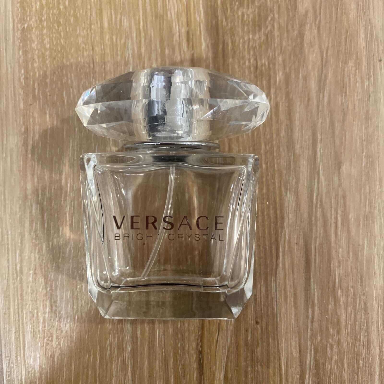 Versace Bright Crystal Perfume 30 ml 1.0 oz Empty Bottle Eau De Toilette Italy