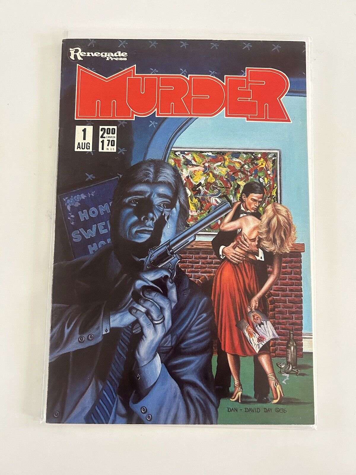 Murder #1 Renegade Press Comics August 1986 Combined Shipping Offered