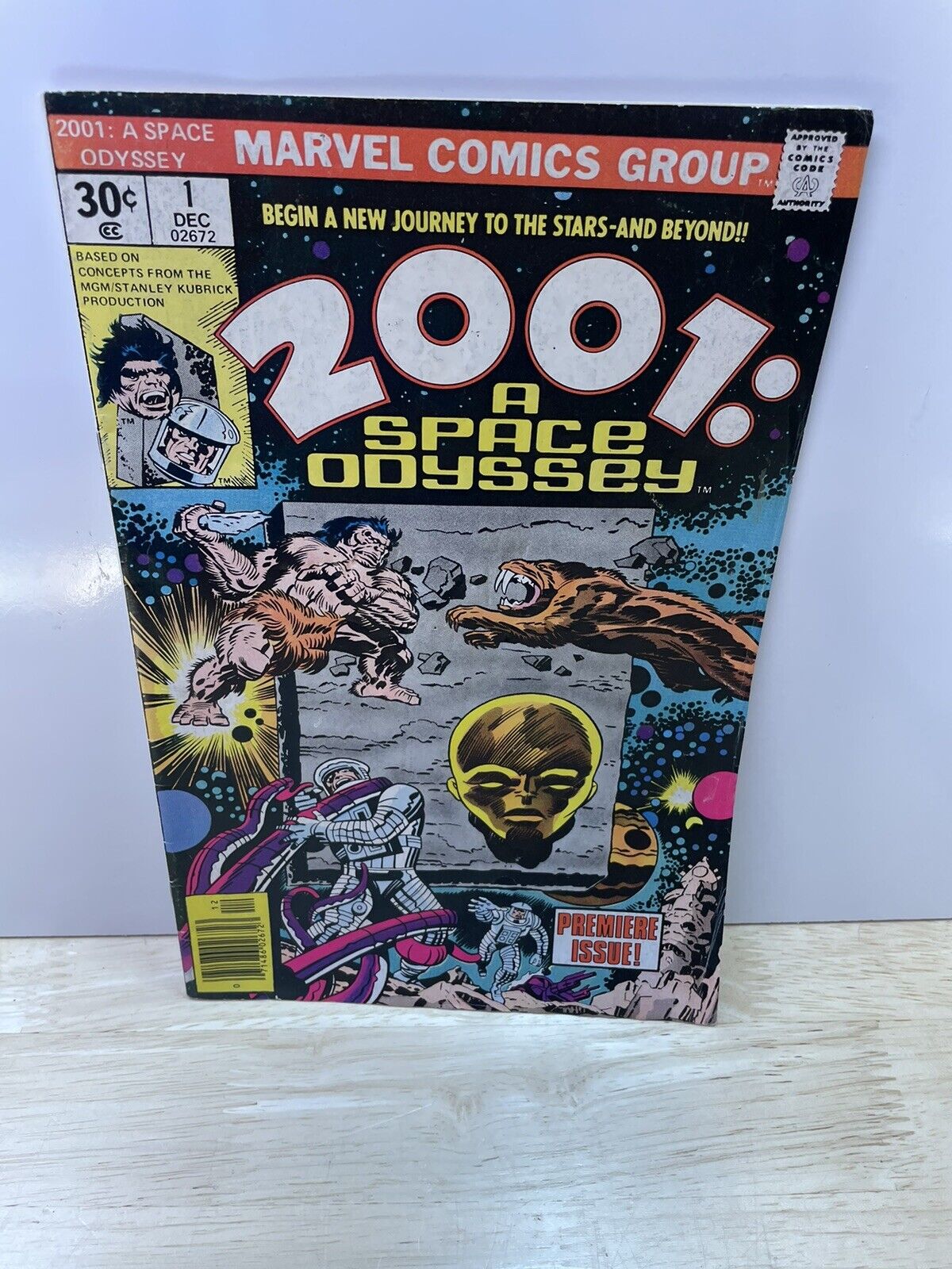 2001: A Space Odyssey #1 (1976) Jack Kirby Bronze Age Marvel Comics 