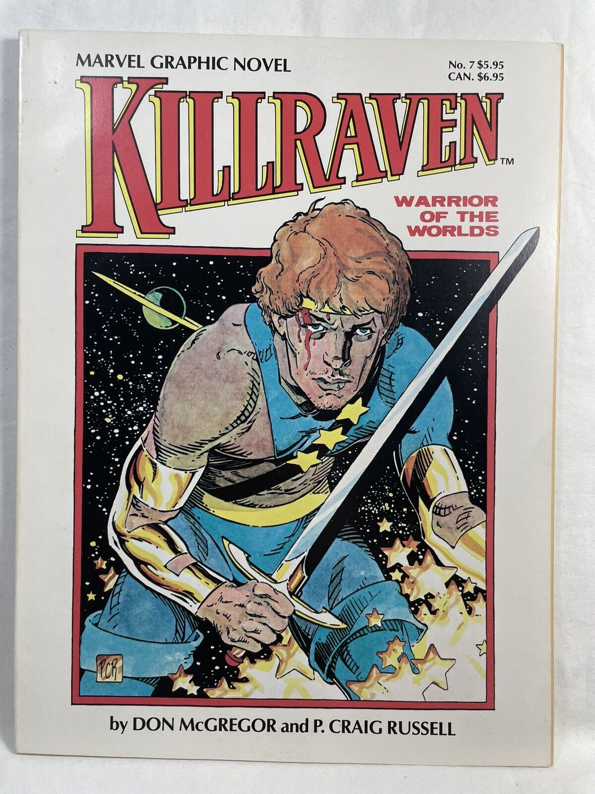 Marvel Graphic Novel #7 KILLRAVEN -  P Craig Russell - Science Fiction 1983 FNM