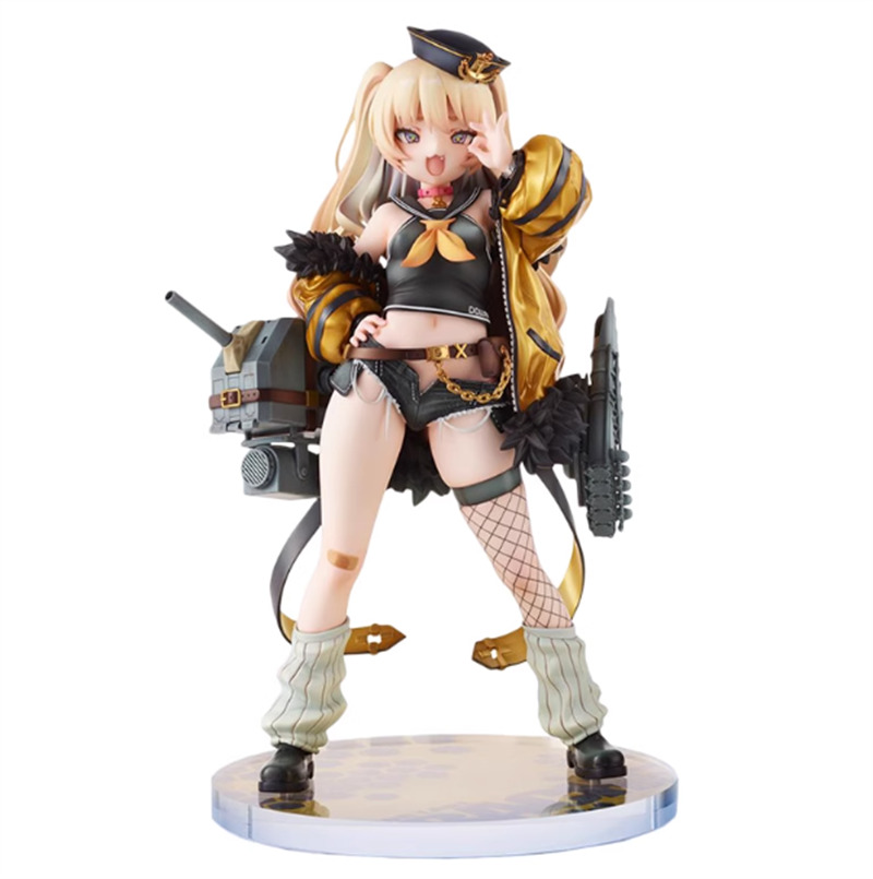 Anime Azur Lane USS Bache Cosplay PVC 22cm Figure Statue Model Toy Gift Pendant