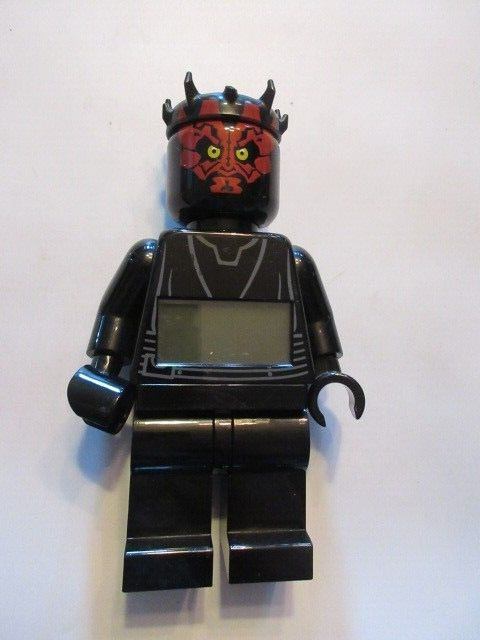 2013 Lego Darth Maul clock (needs batteries)