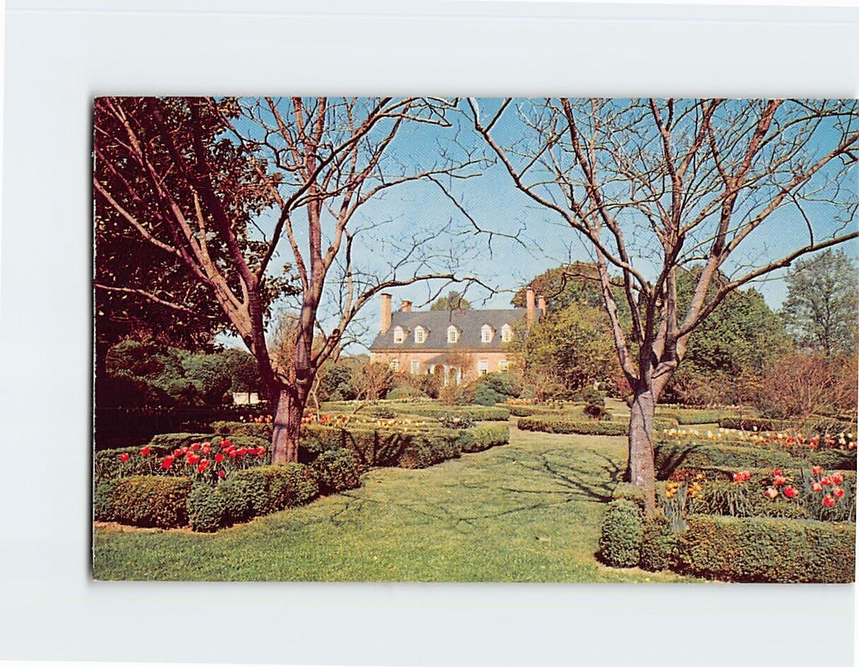 Postcard Gunston Hall Home of George Manson near Alexandria Virginia USA