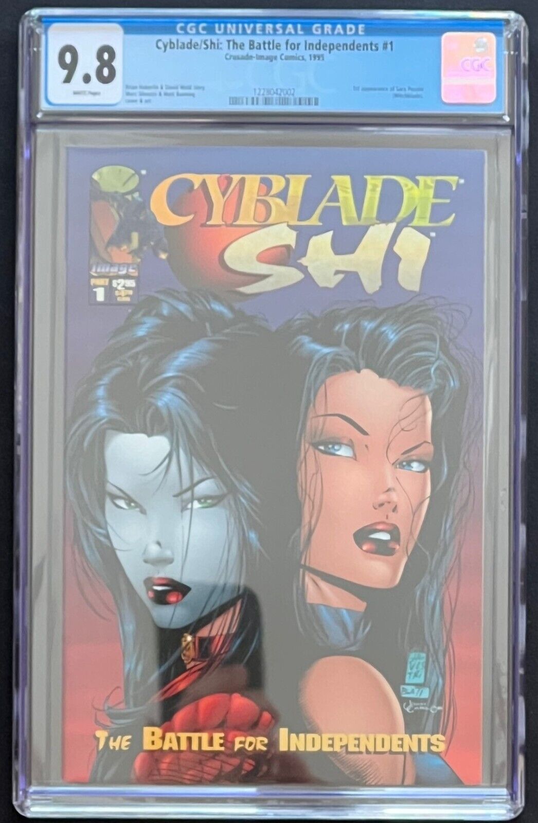 Cyblade/Shi: The Battle for Independents #1 Image 1995 CGC 9.8