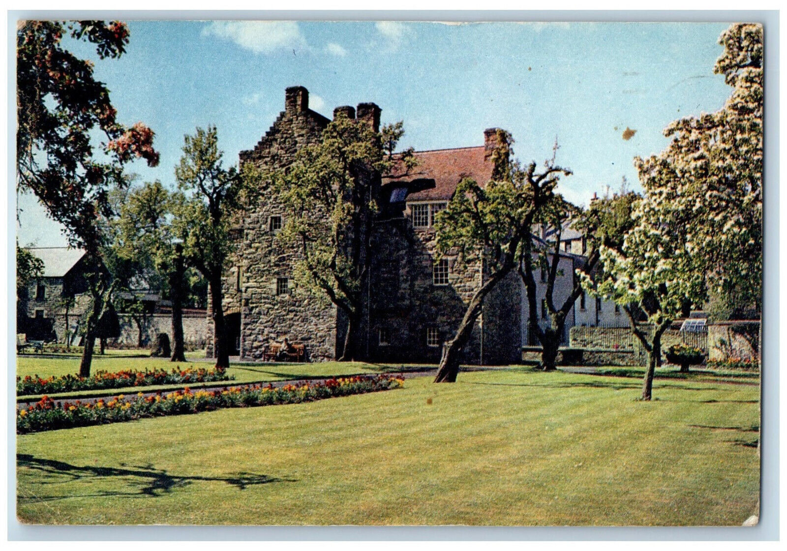 Roxburgh Scotland Postcard Queen\'s Mary House Jedburgh Roxburghshire c1960\'s