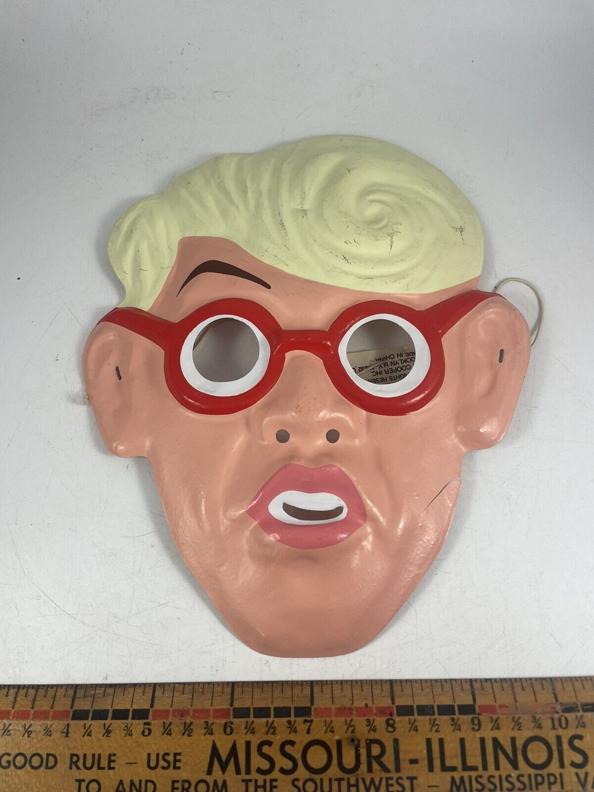 The Real Ghostbusters Egon Ben Cooper New York Halloween Mask 80s Vtg