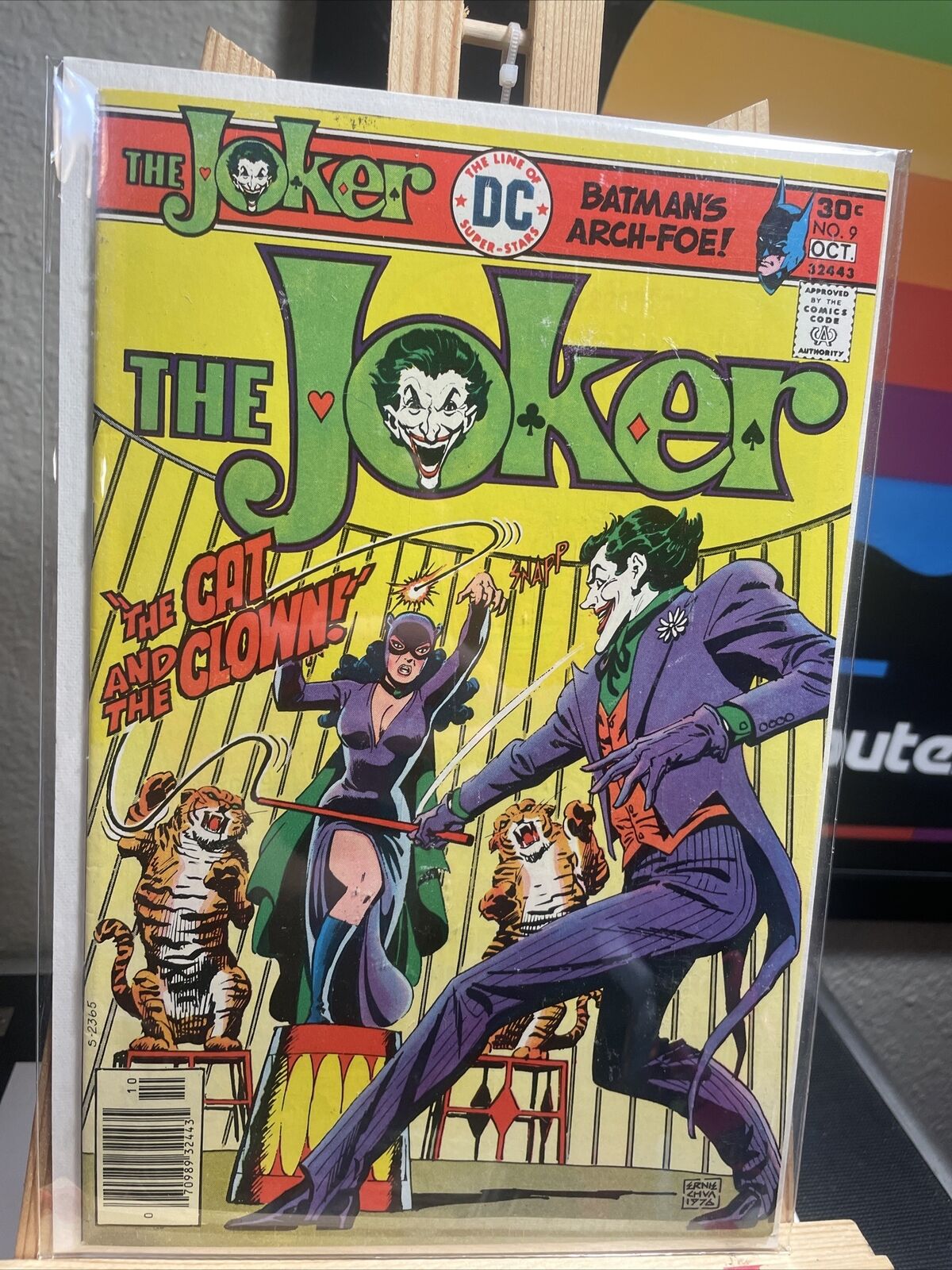 1976 The Joker #9 Catwoman Cover Two Face Appearance Last Issue