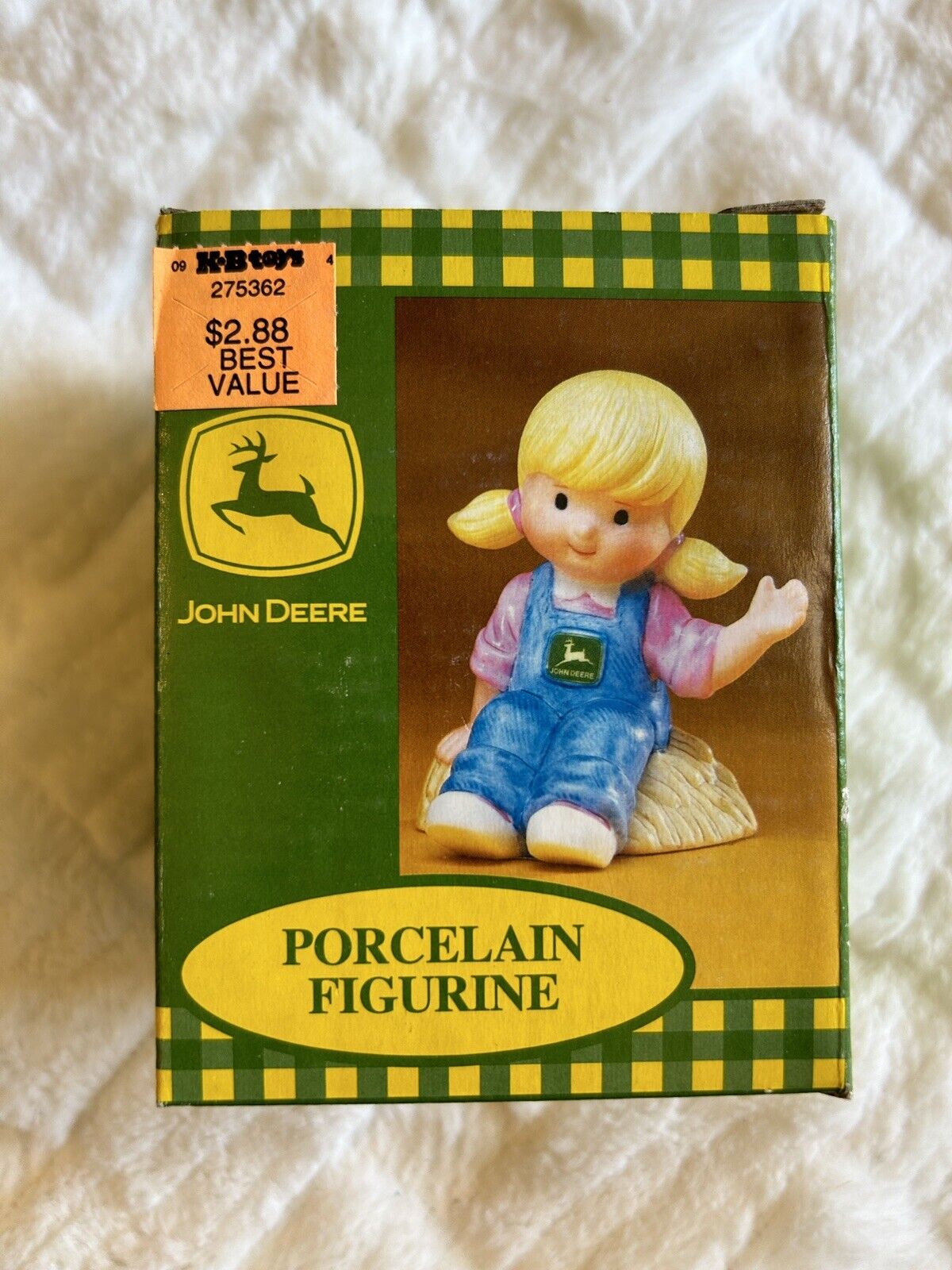 John Deere “You\'re a Real Deere Girl” Figurine Dear -- 1999