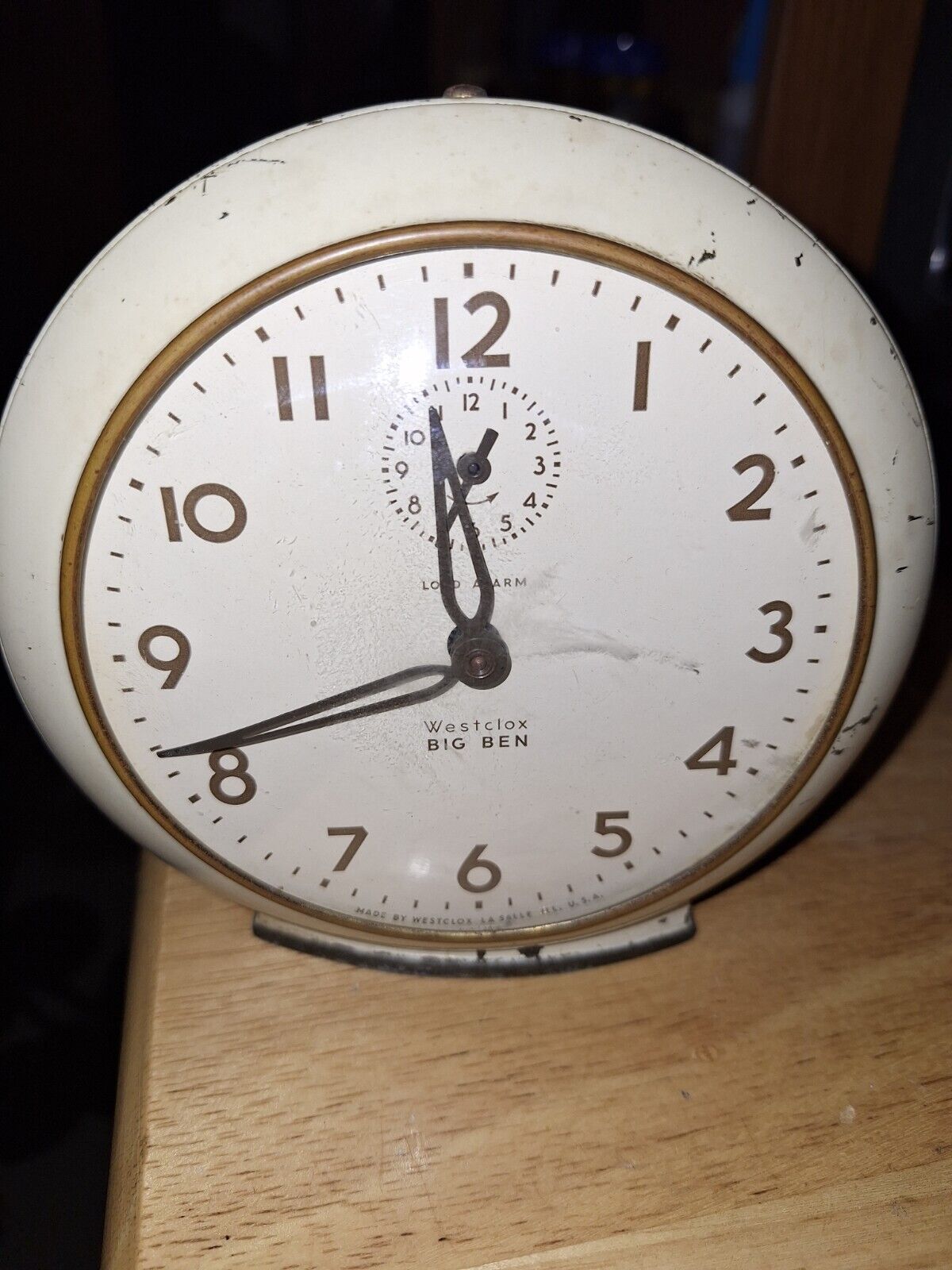 Westclox Big Ben Alarm Clock Working