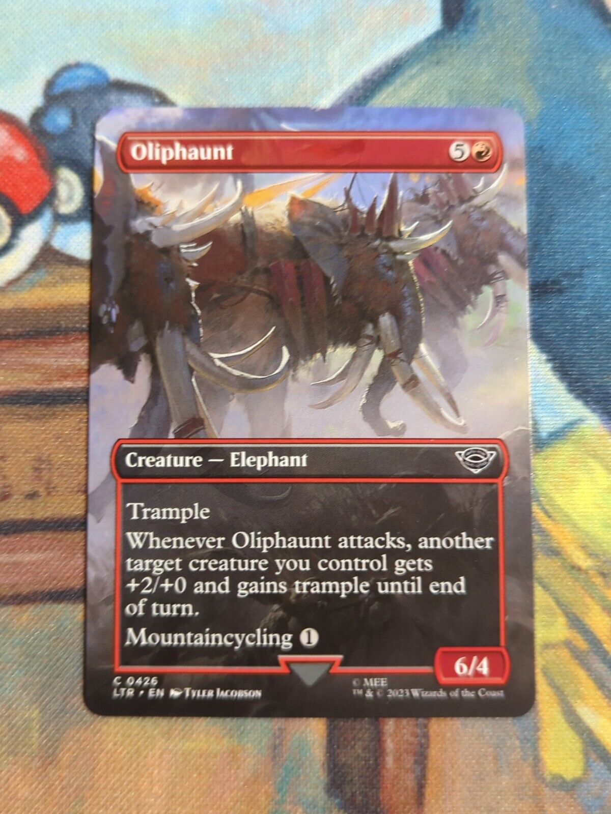 Oliphaunt 0426 Foil - Lord of the Rings MTG Card - Mint/NM