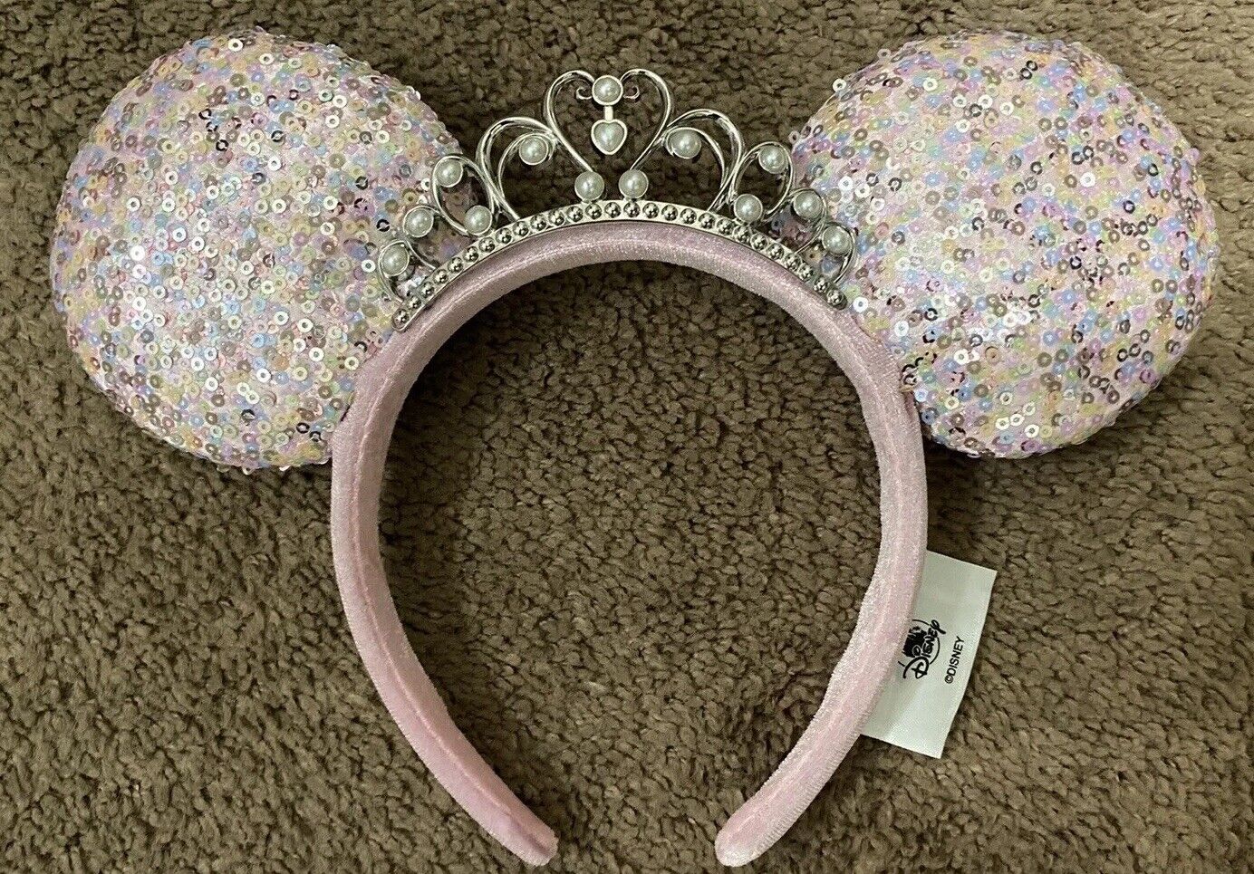 2022 Limited Edition Princess Crown Minnie Ears Disneyland NWOT Mickey