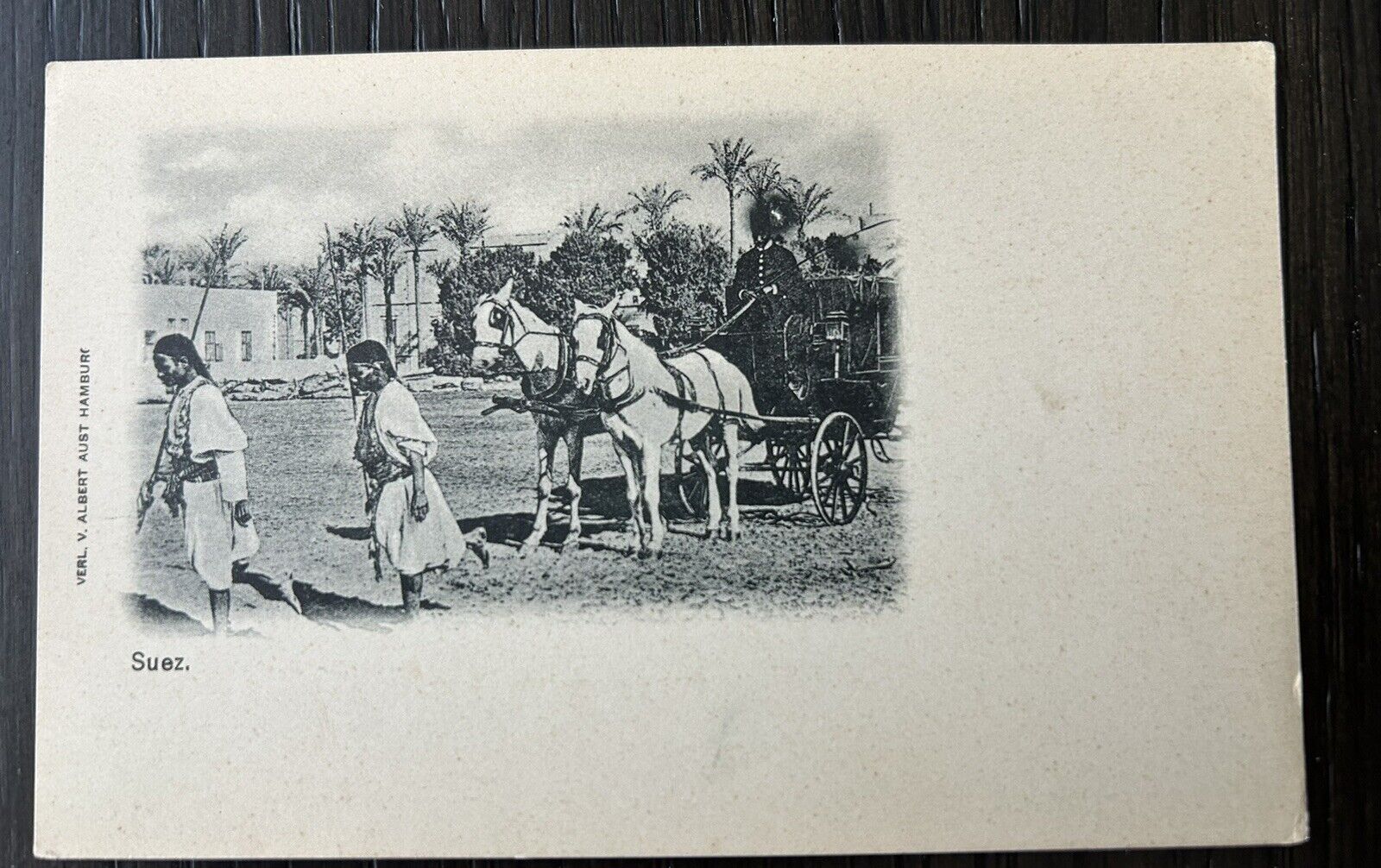 Suez Egypt 1900s Postcard 