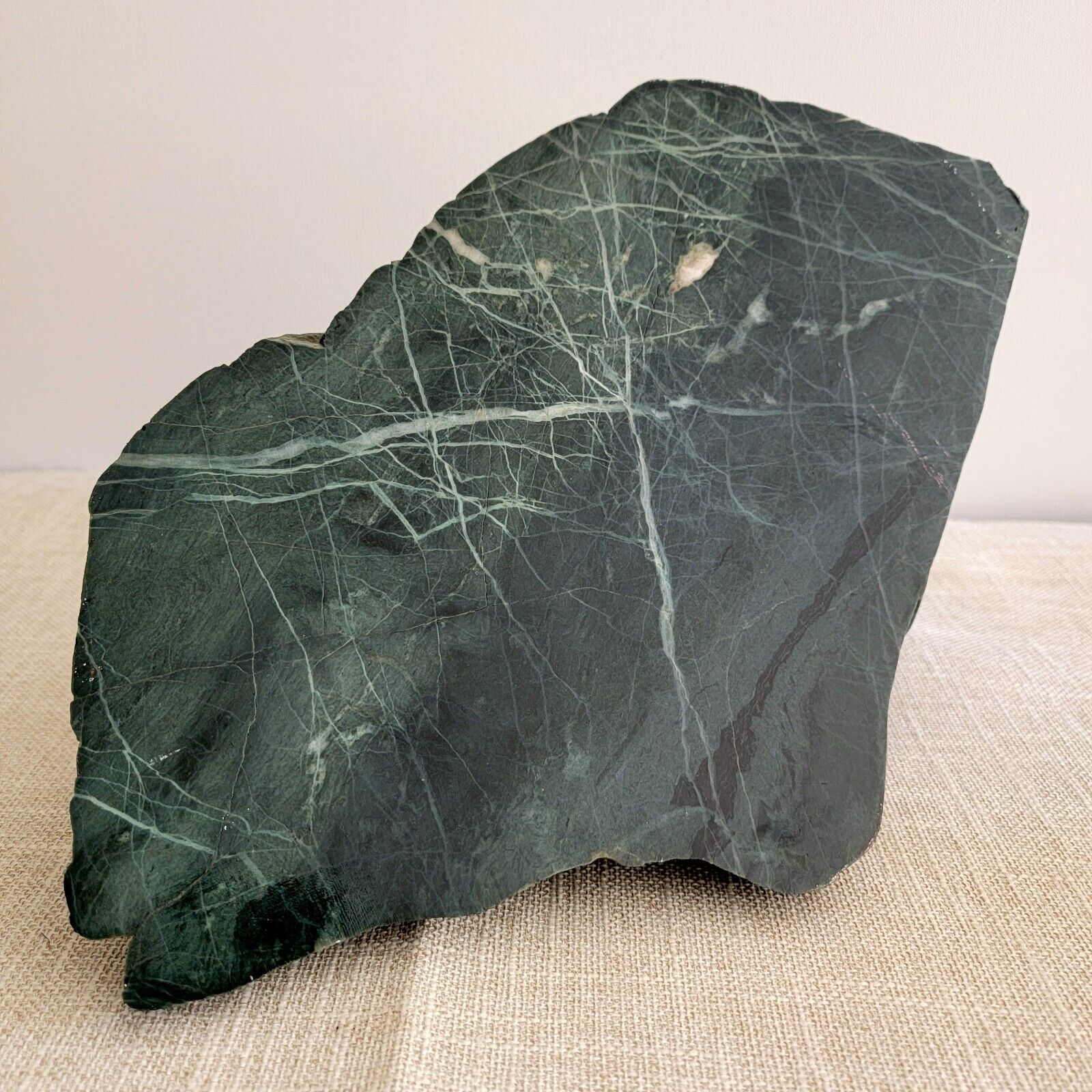 Clear Creek Jadeite Jade Boulder Suiseki Specimen USA Jadeite Rare Shaman Stone