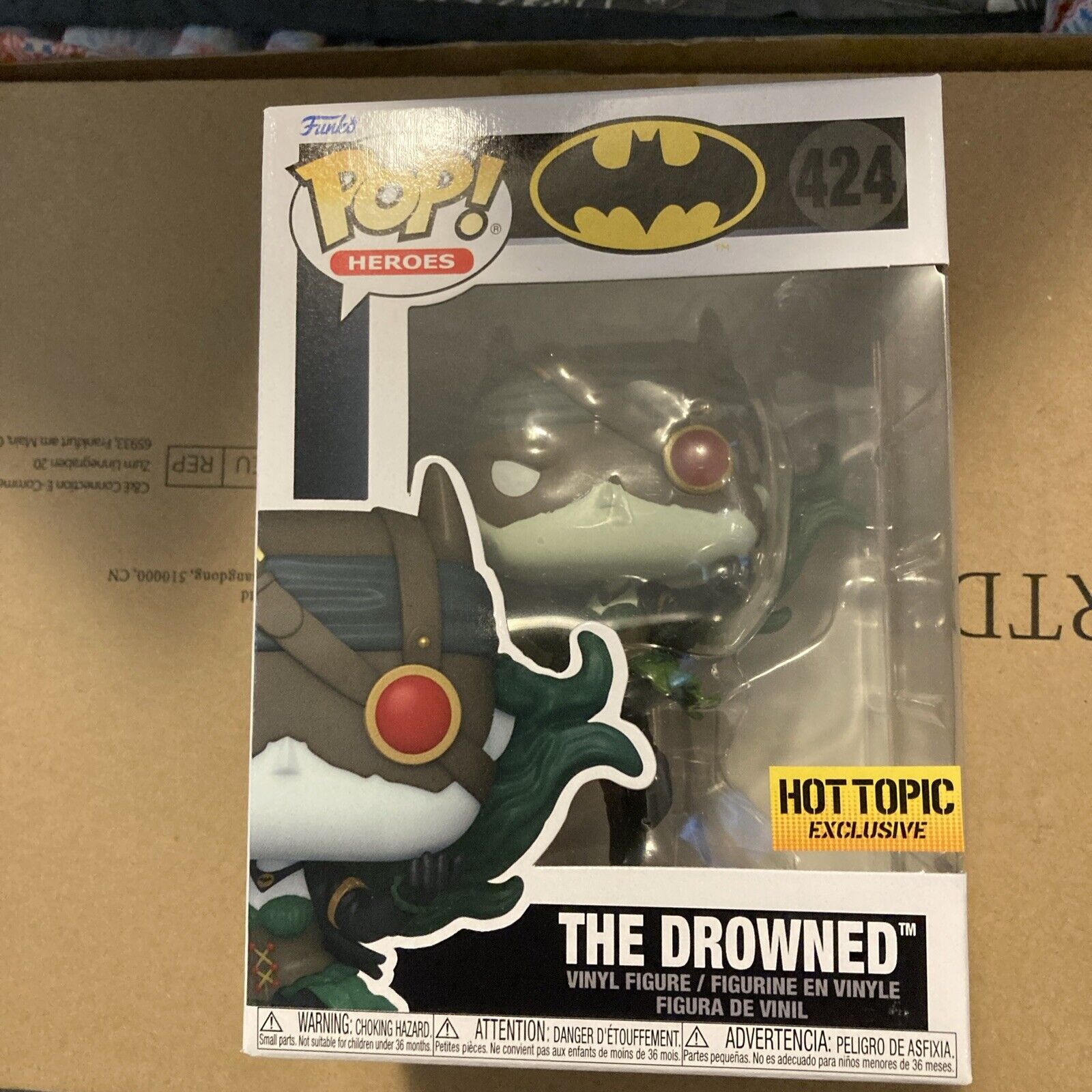 Funko Pop DC Batman Heroes - The Drowned #424 Special Edition