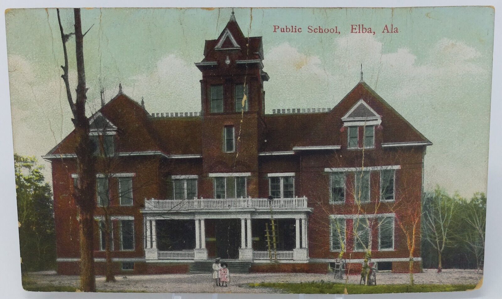 Post Card Public School Elba Alabama