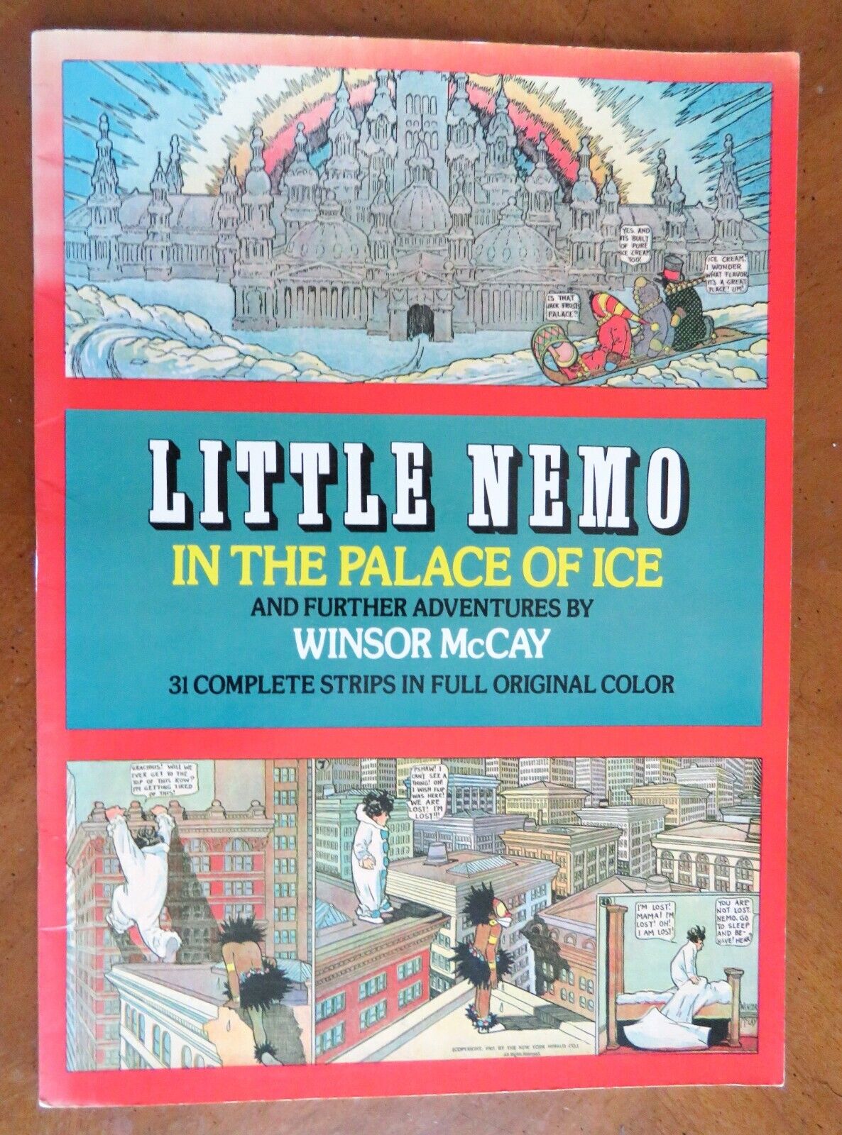 LITTLE NEMO IN THE PALACE OF ICE by Winsor McCay 1976 SC  Dover edition