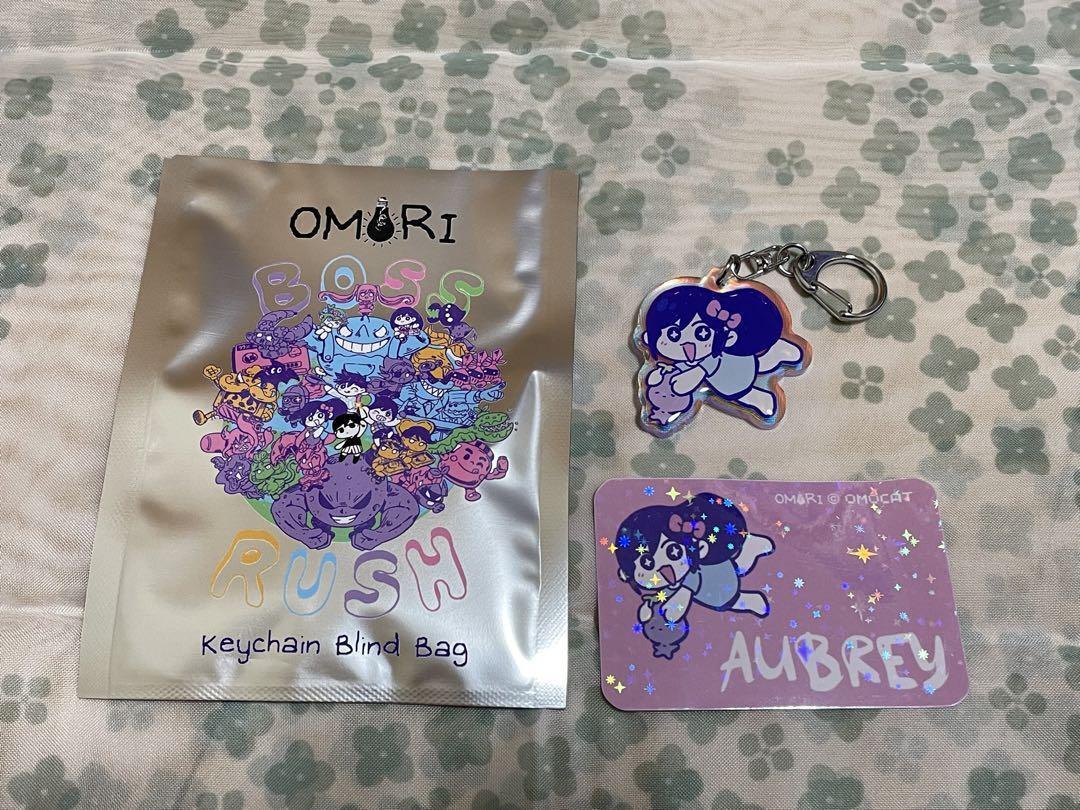 Omori Acrylic Keychain Bossrush Aubrey Japan Anime
