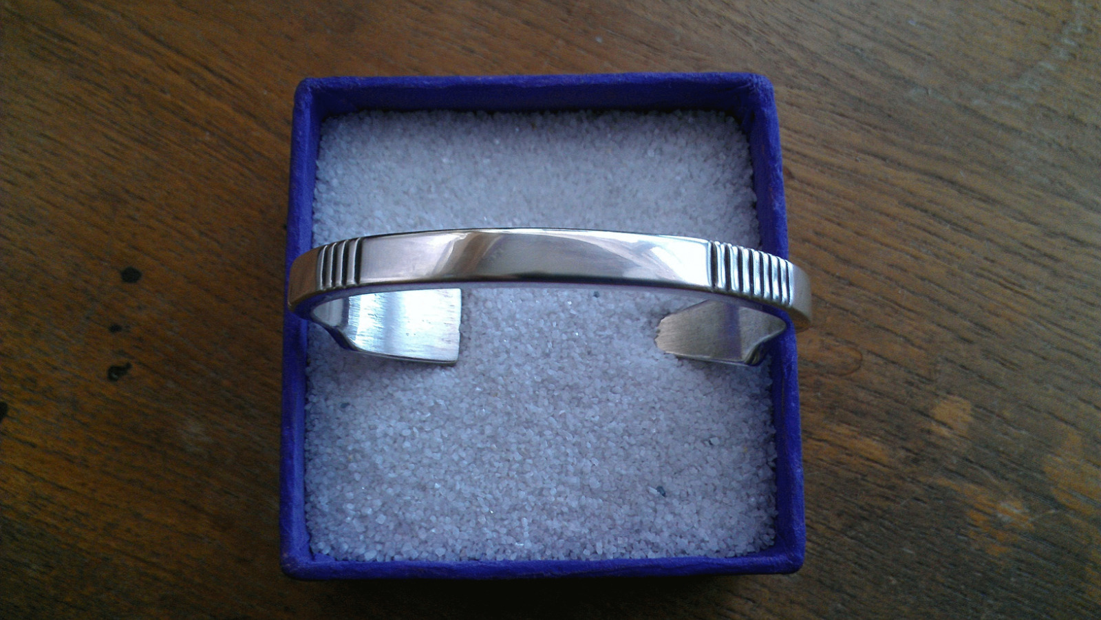 Navajo Sterling Silver Arrow Cuff Bracelet by Ray Tracey Knifewing ~ 32 Grams