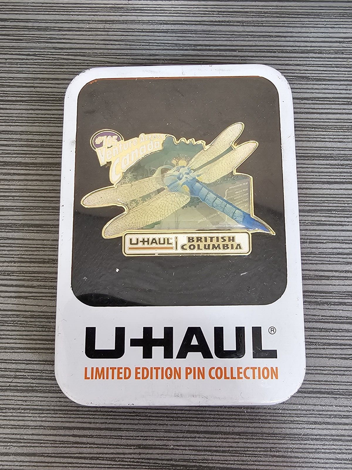 U-Haul Limited Edition Pin - British Columbia - 105 Venture Across Canada