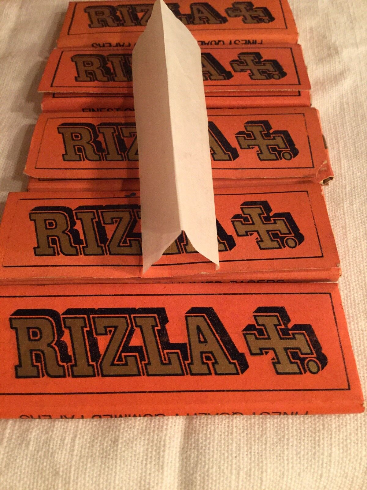Vintage/unused 1970 Rare Lot 5 Rizla Limted Red rolling papers