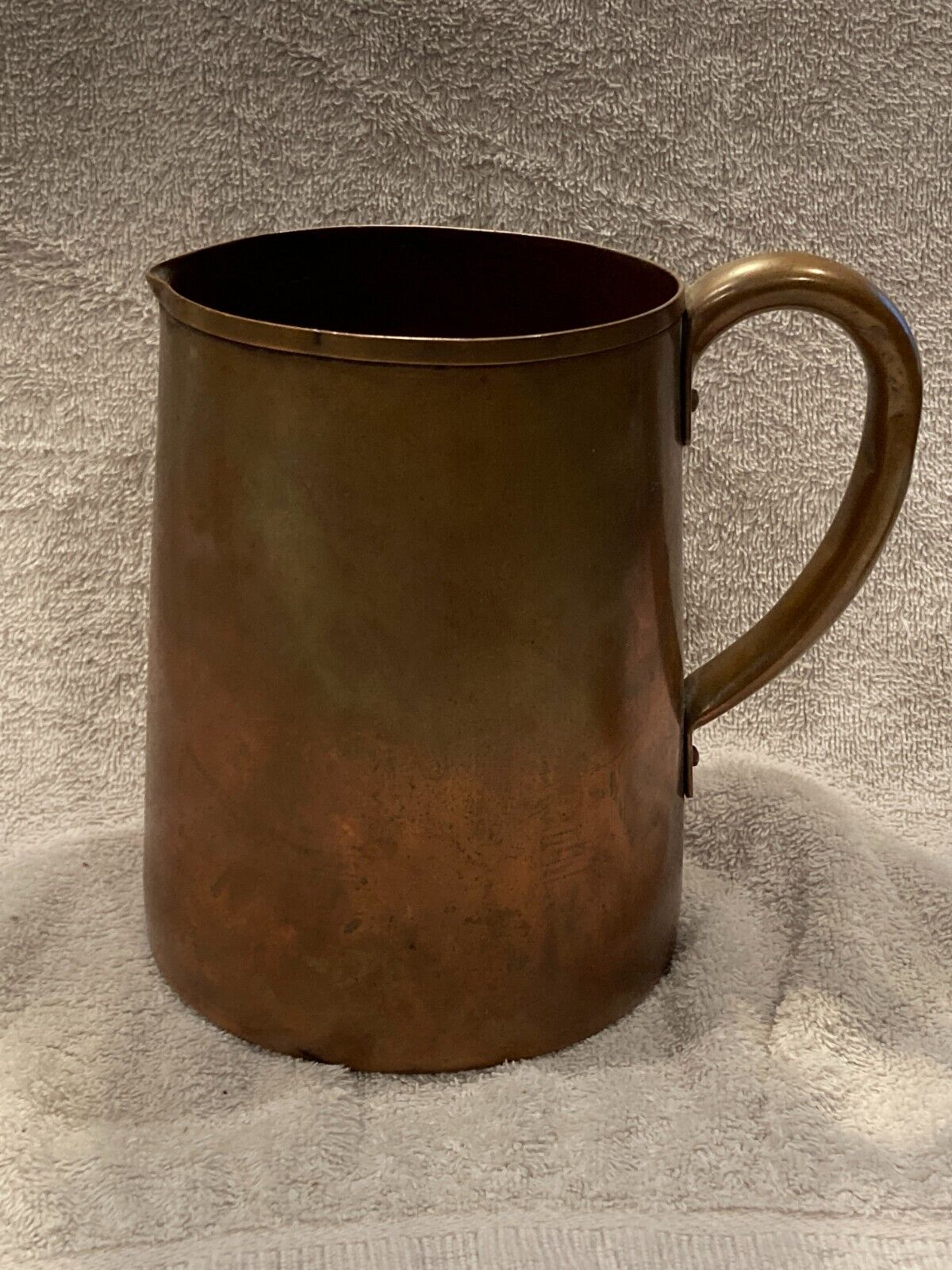 Antique Copper Pitcher with Beautiful Patina