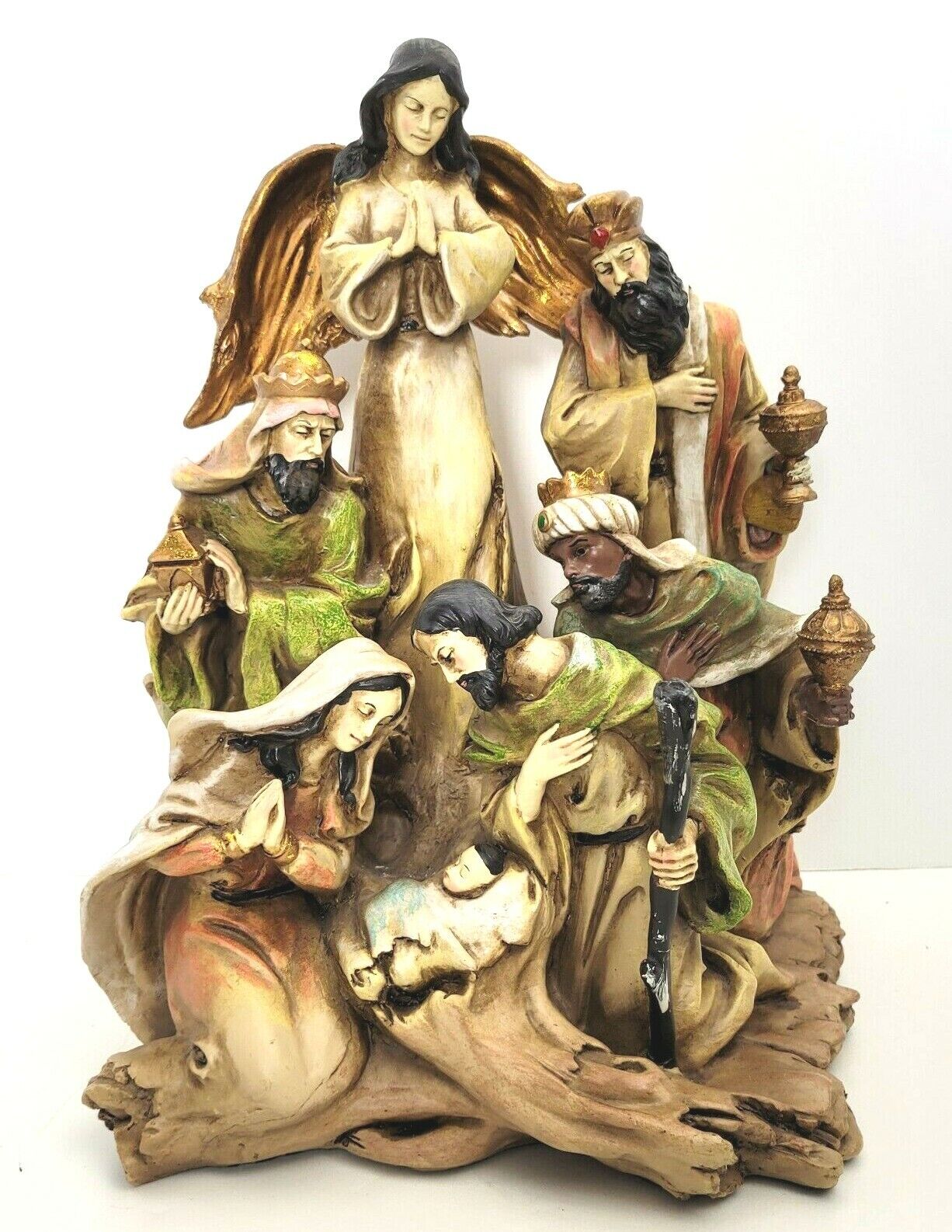 Nativity Scene Large Tabletop Statue 14\
