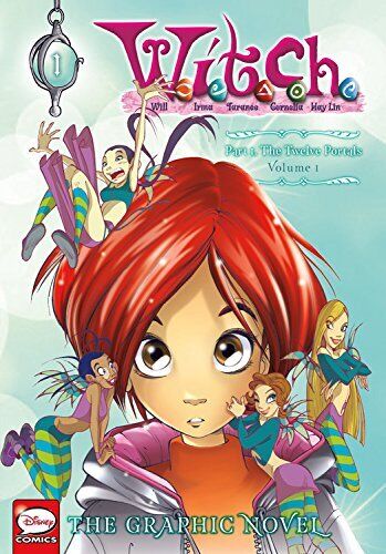 W.I.T.C.H.: THE GRAPHIC NOVEL, PART I. THE TWELVE PORTALS, By Disney BRAND NEW