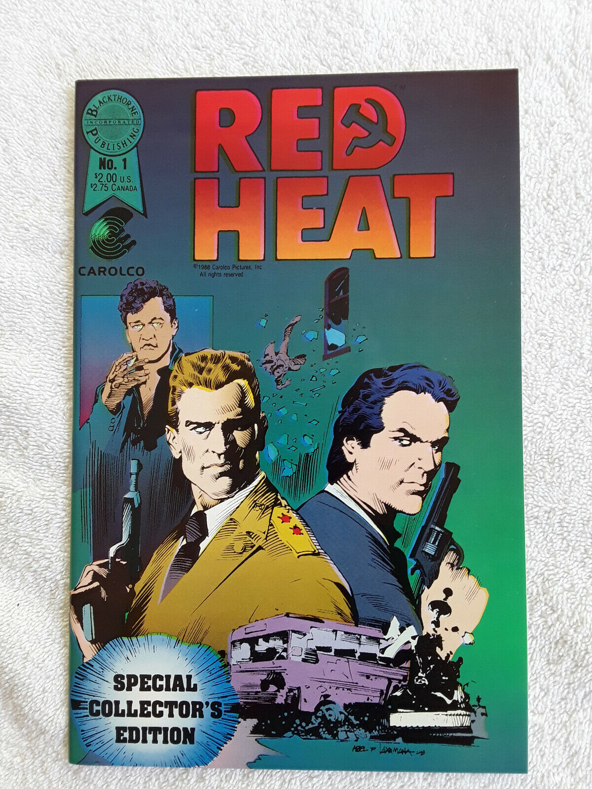 1988 Blackthorne Red Heat #1 VF+