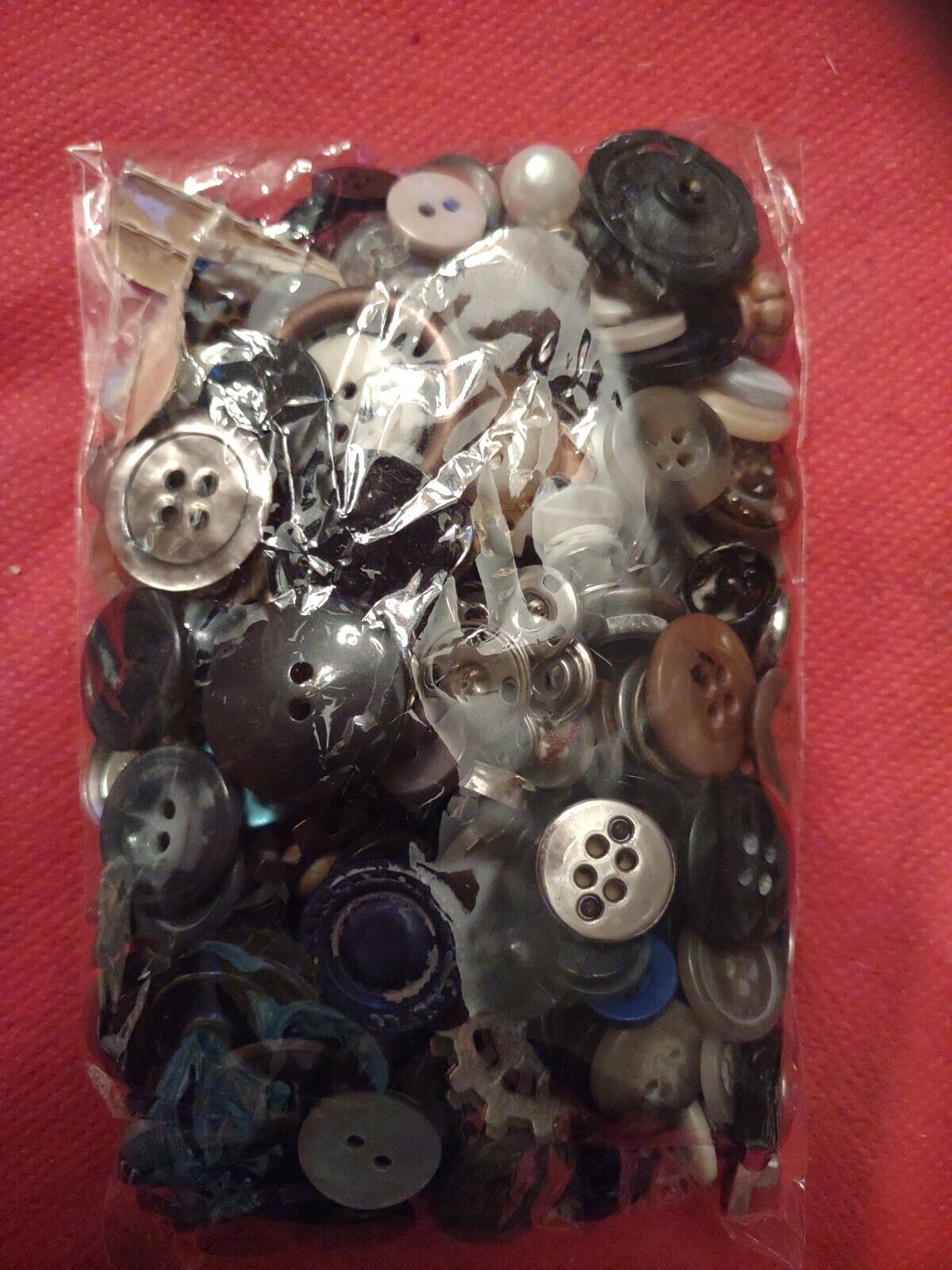 Mixed Bag Buttons Snaps 150+ Crafting