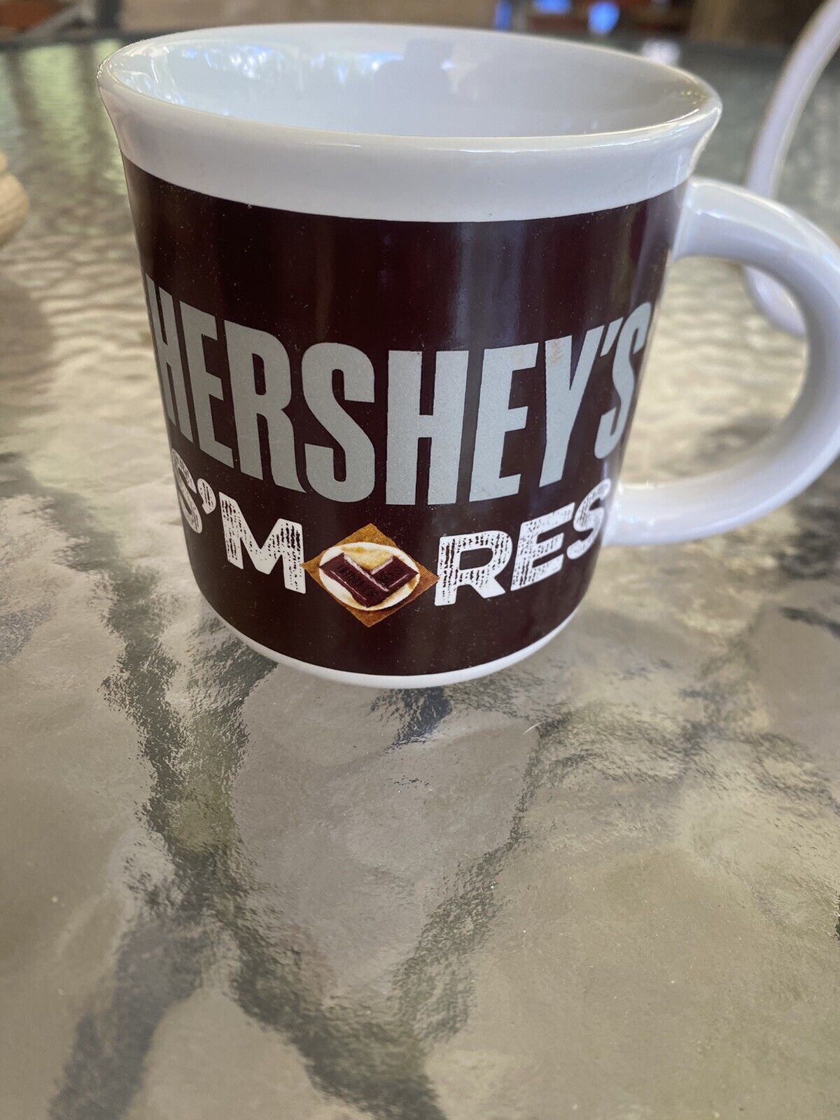 Hersey's Smores Chocolate Coffee Tea Hot Coco mug Cup Galerie Vintage