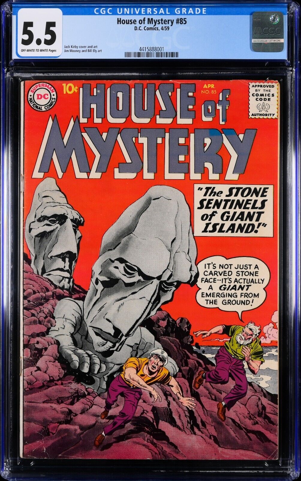 House of Mystery #85 (DC Comics, 1959) CGC 5.5 Off-White to White Pages NICE