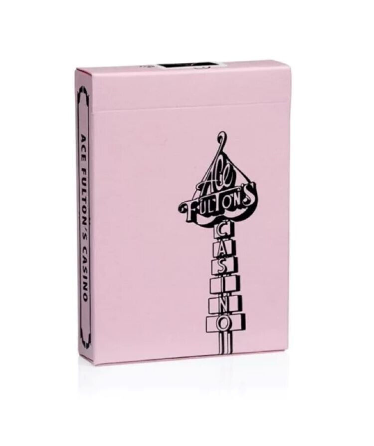 Ace Fulton’s Casino Pretty In Pink Edition Playing Cards