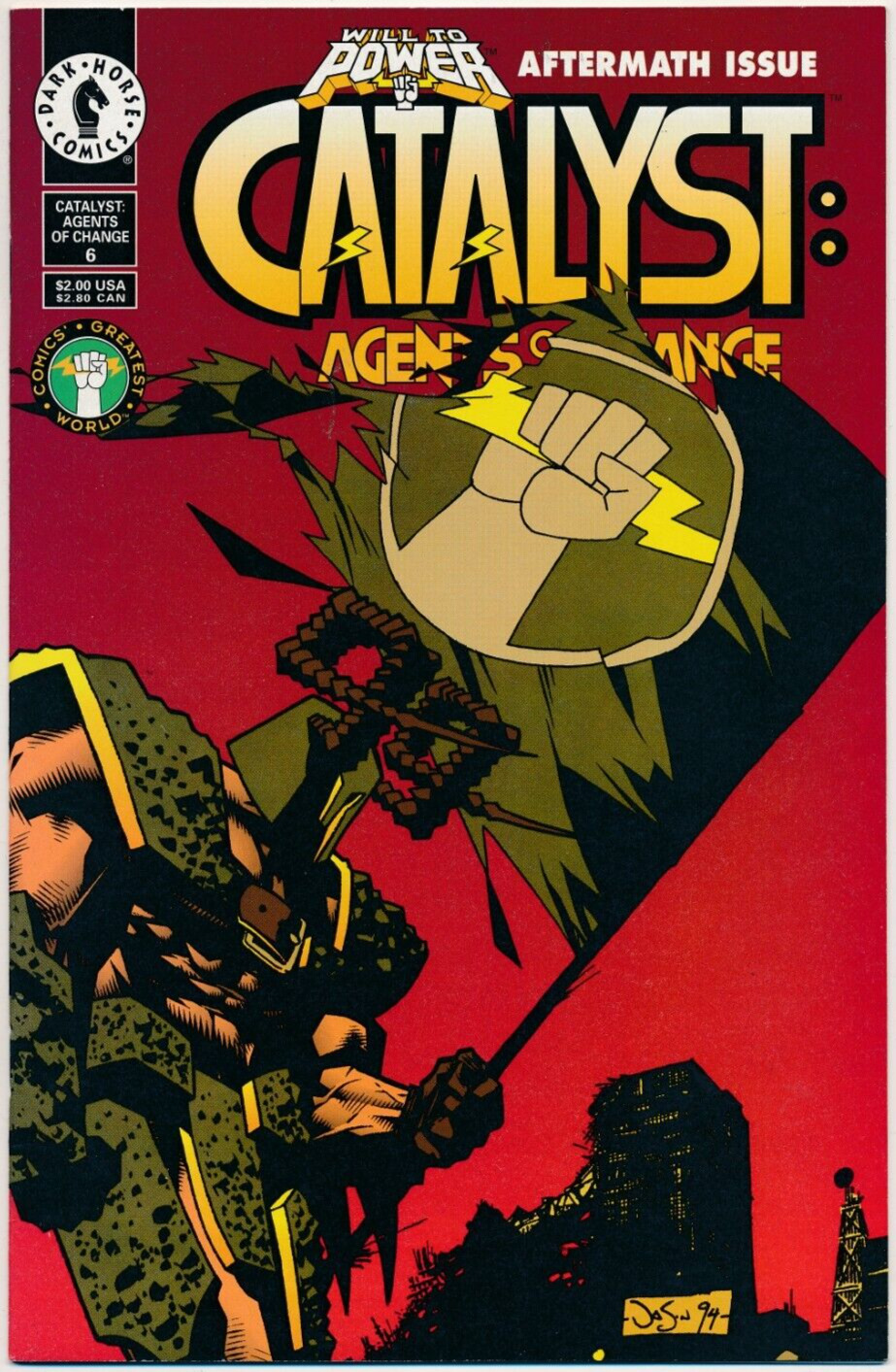Catalyst: Agents of Change (Dark Horse, 1994 series) #6 NM