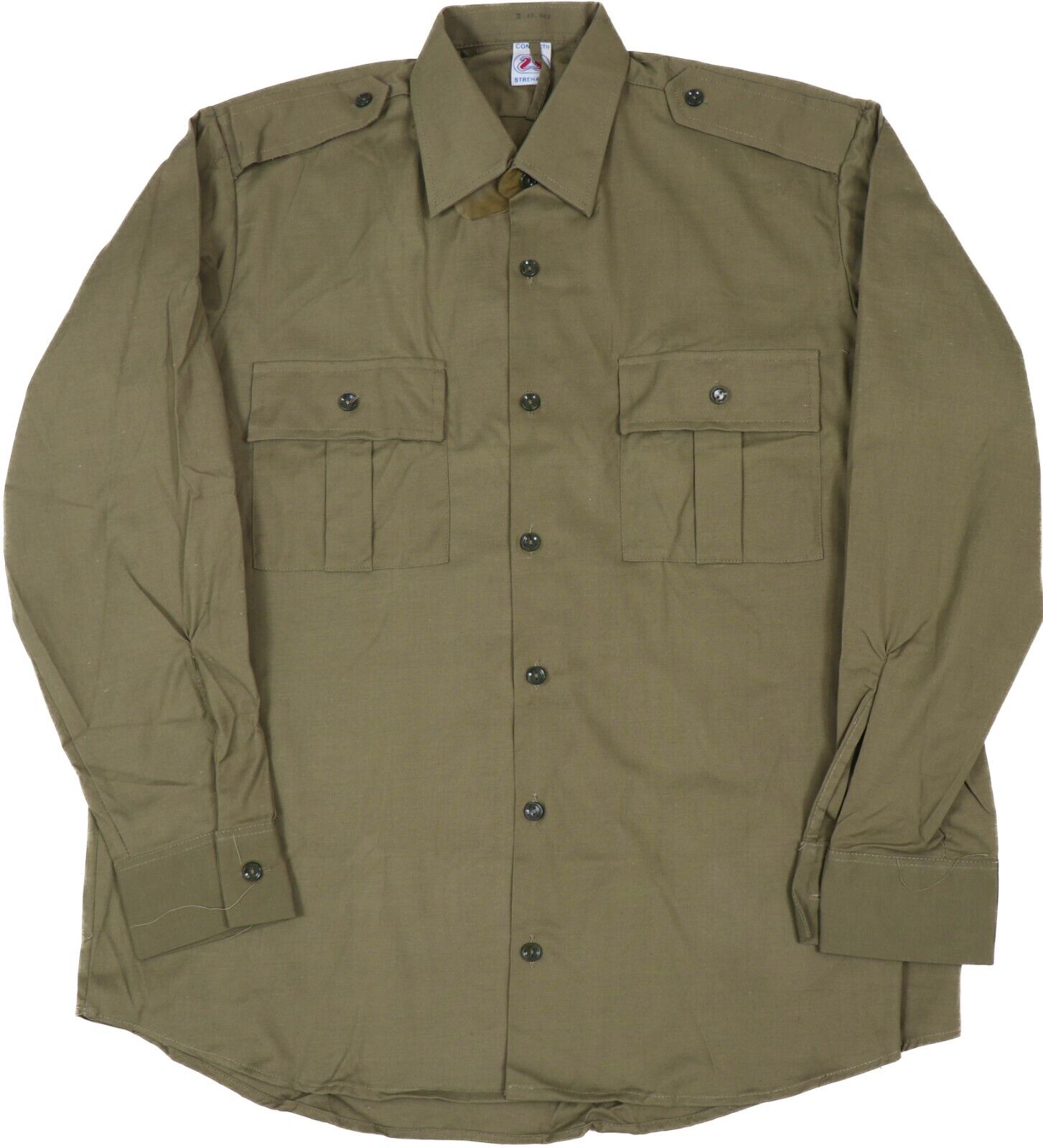 Large 40-42 Romanian Army Olive Camo Field Jacket Shirt Military M90 M93 M94