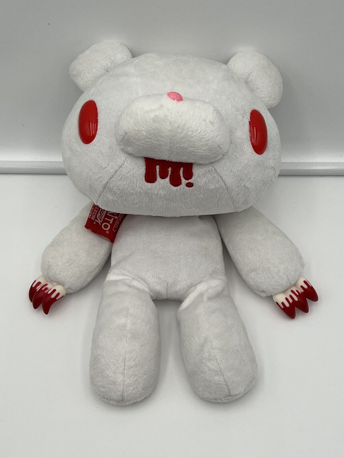 Gloomy Bear Chax GP Plush Toy Prize Only White Red Heavy Blood Version Rare