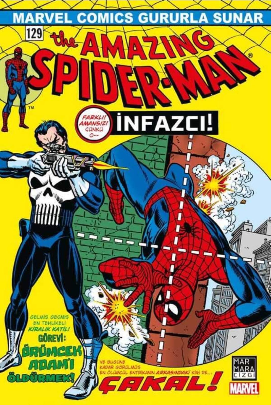 The Amazing Spider-Man #129 Turkish International Edition