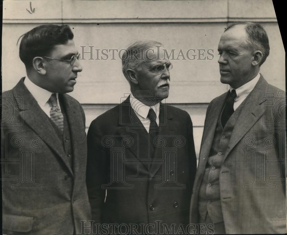 1926 Press Photo Nicholas Ricciardi Vocation Training, Ben Ide & U Lambkin