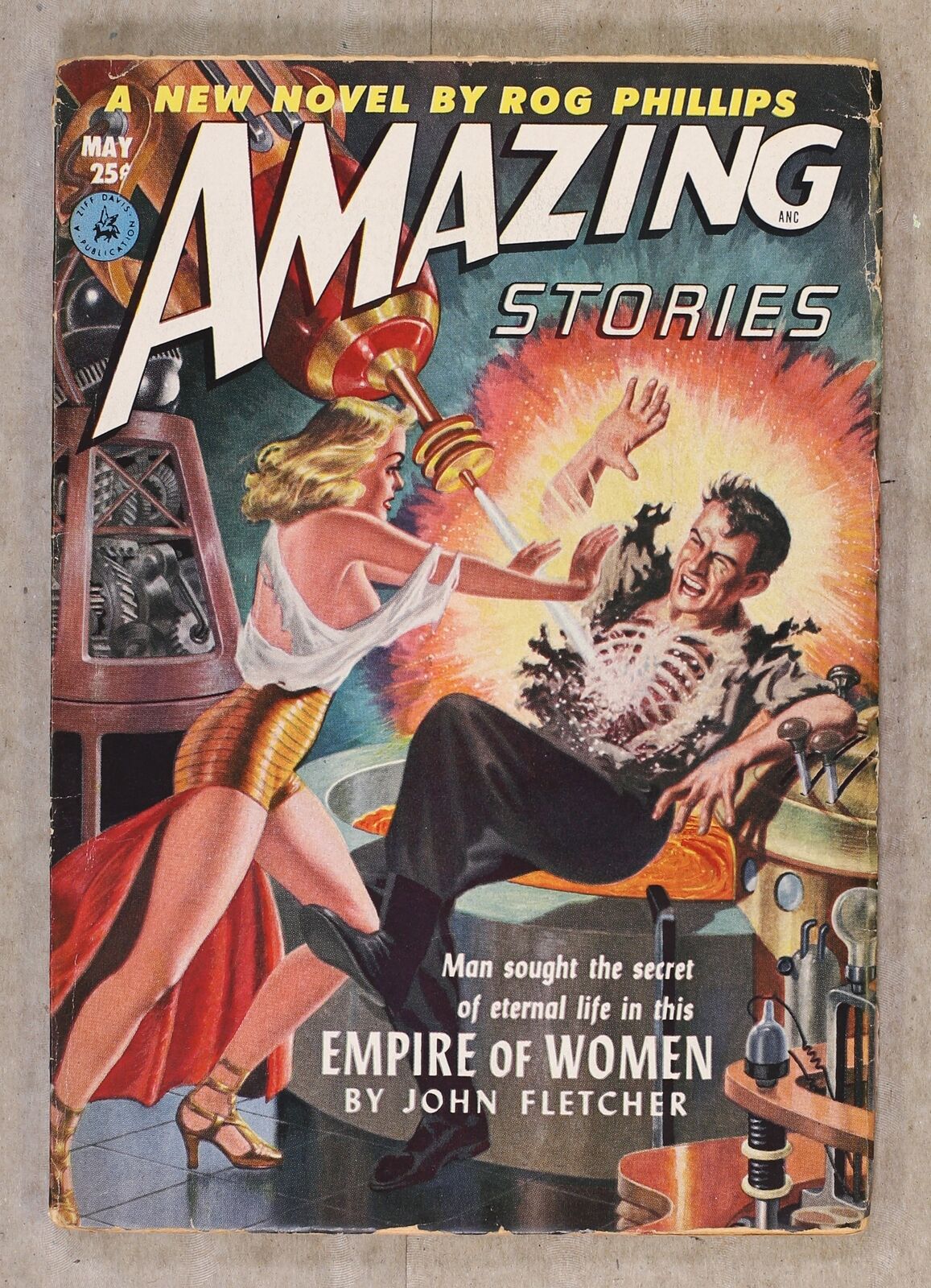 Amazing Stories Pulp May 1952 Vol. 26 #5 VG 4.0