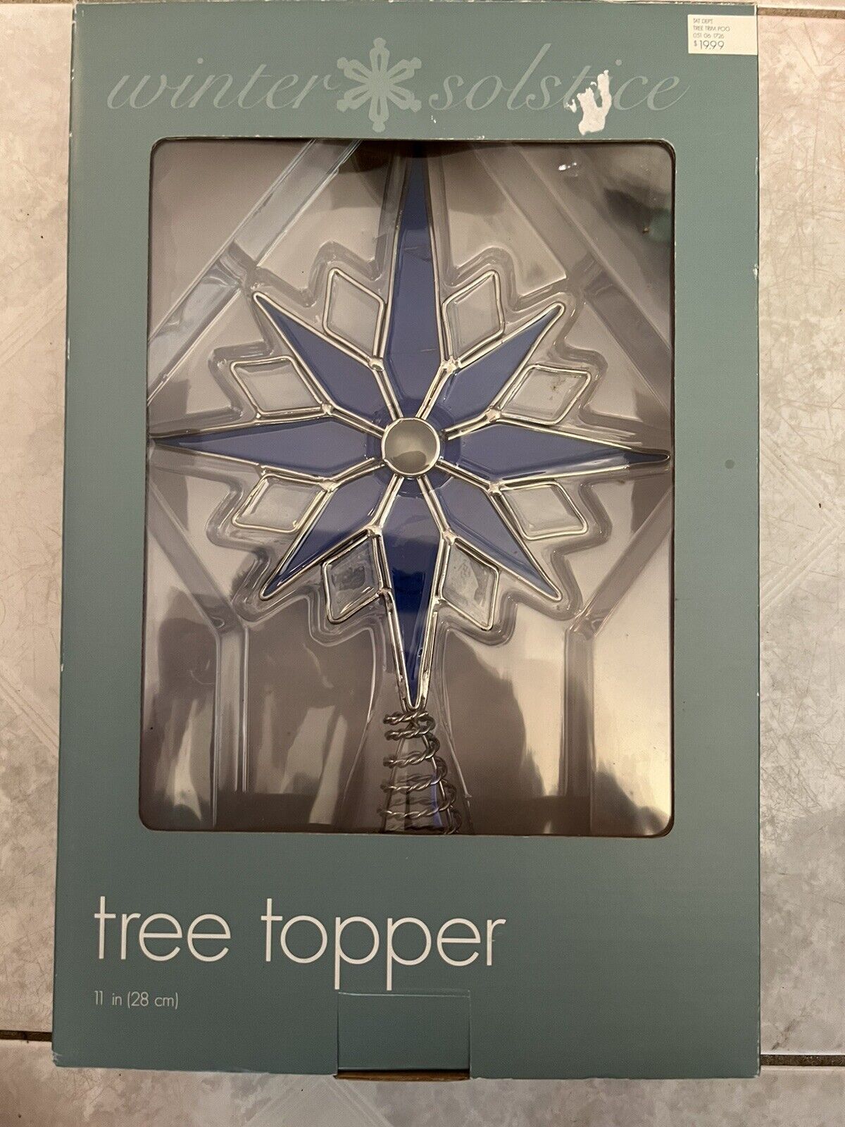TARGET CHRISTMAS TREE TOPPER New In Box 2004