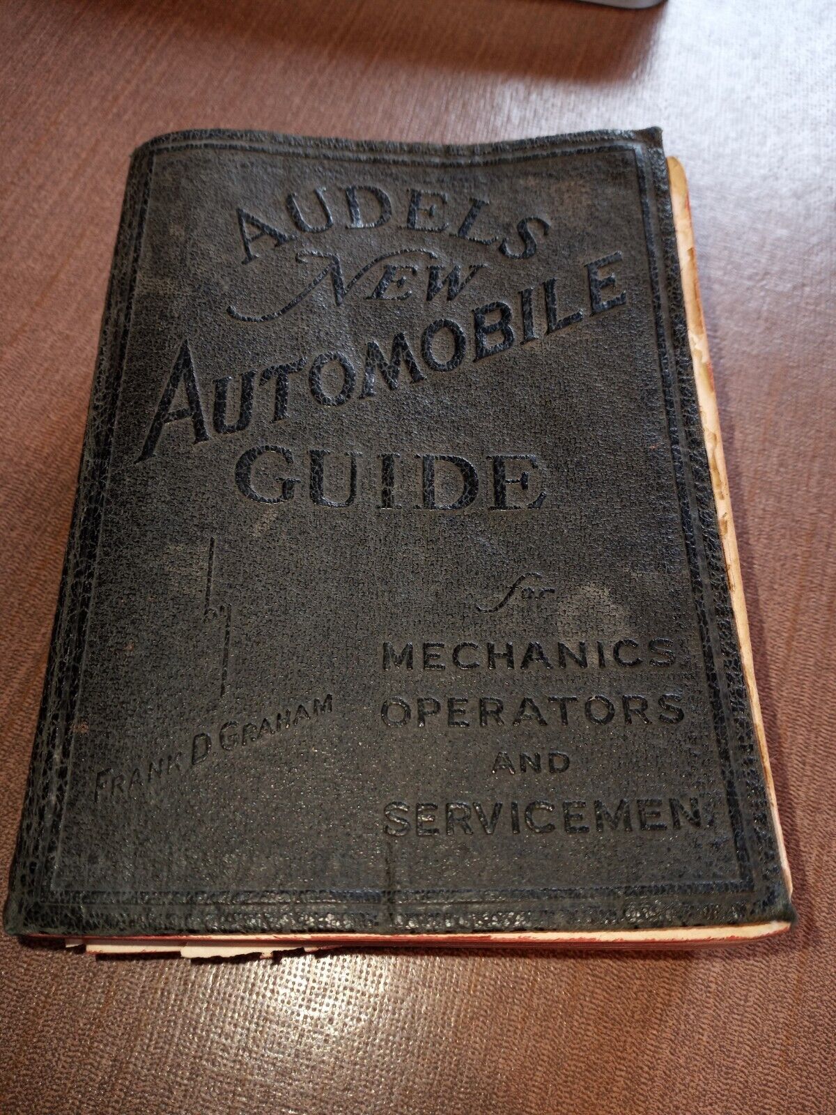 Audels New Automobile Guide for Mechanics Operators & Servicemen~1938~Graham