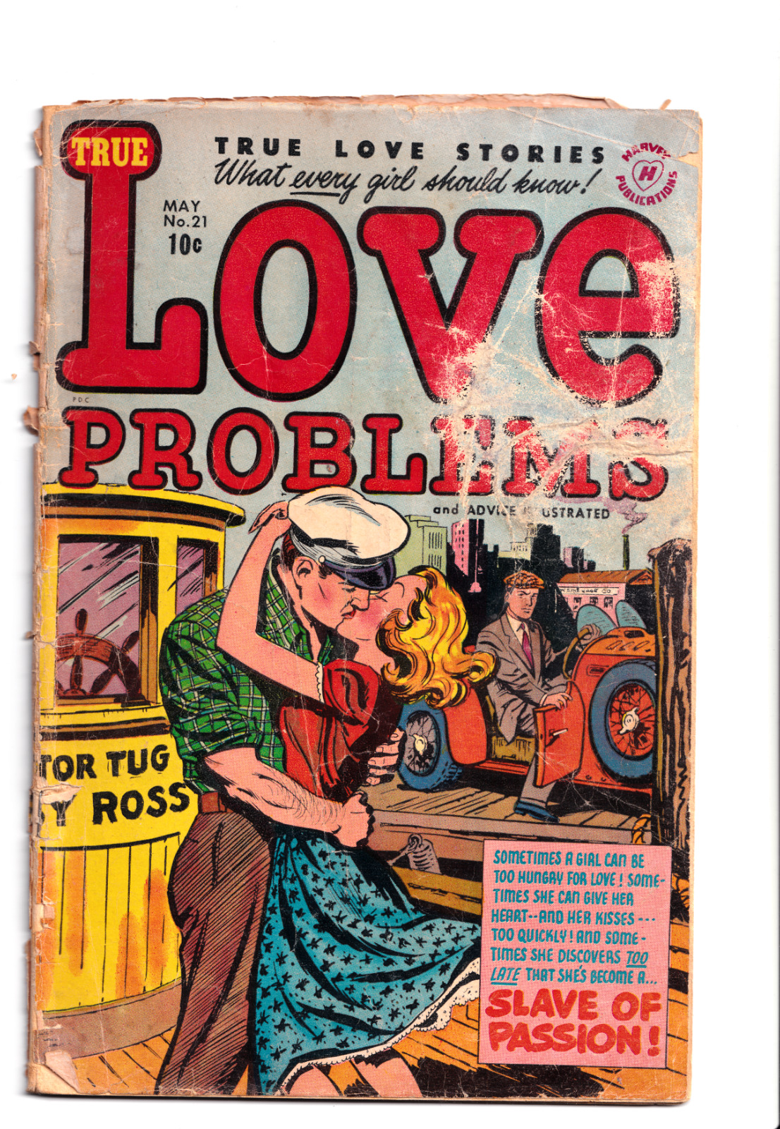 True Love Problems and Advice Illustrated #21 Low Grade 1953