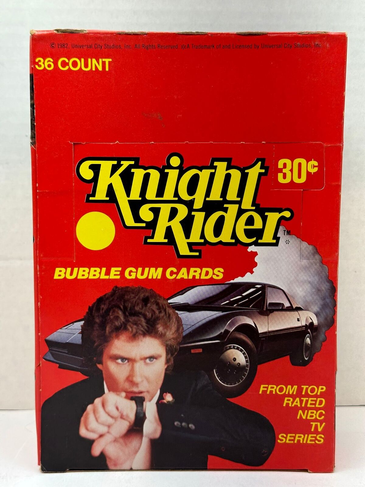 1982 Donruss Knight Rider Vintage Trading Card Wax Box Full 36CT