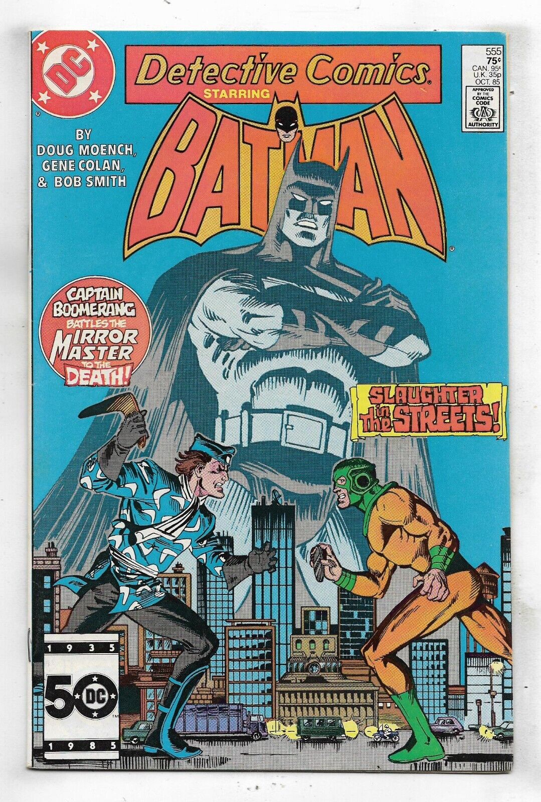Detective Comics 1985 #555 Fine/Very Fine