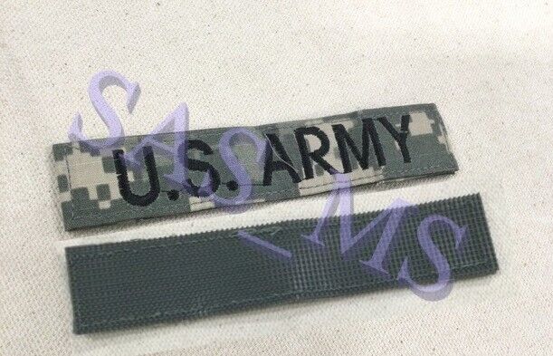 Military Patch U.S. Army Name tape ACU DIGITAL UCP Hook & Loop Patch New