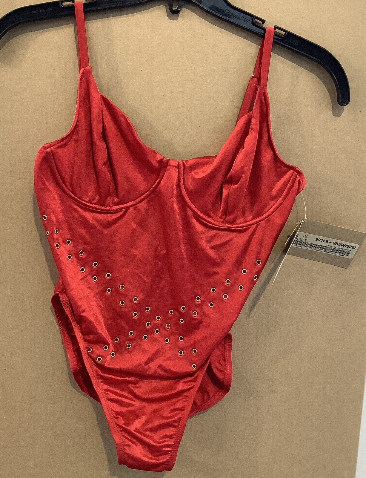 Harley-Davidson XL Bathing Suit women\'s one piece RED  NEW NOS 99156-95VW SALE