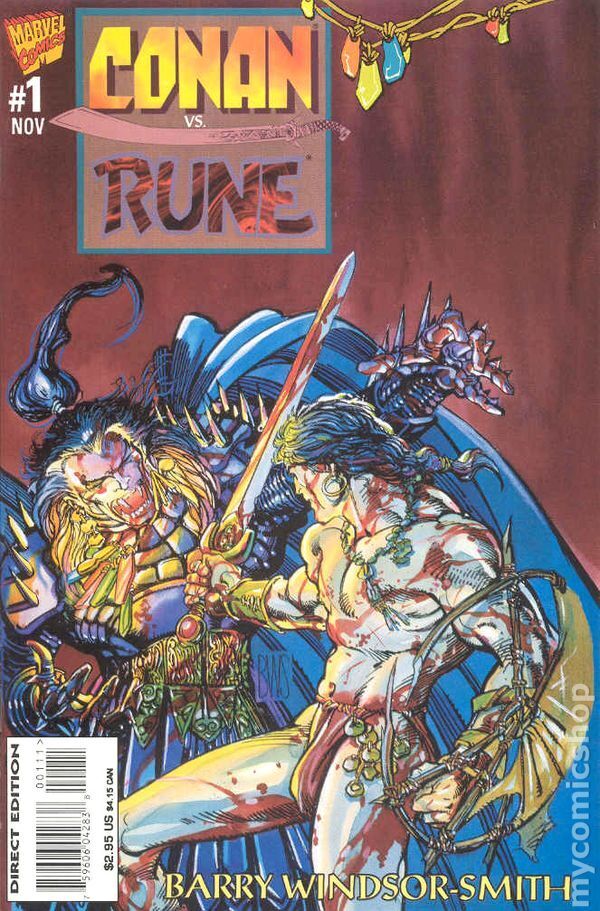 Conan vs. Rune #1 FN 1995 Stock Image