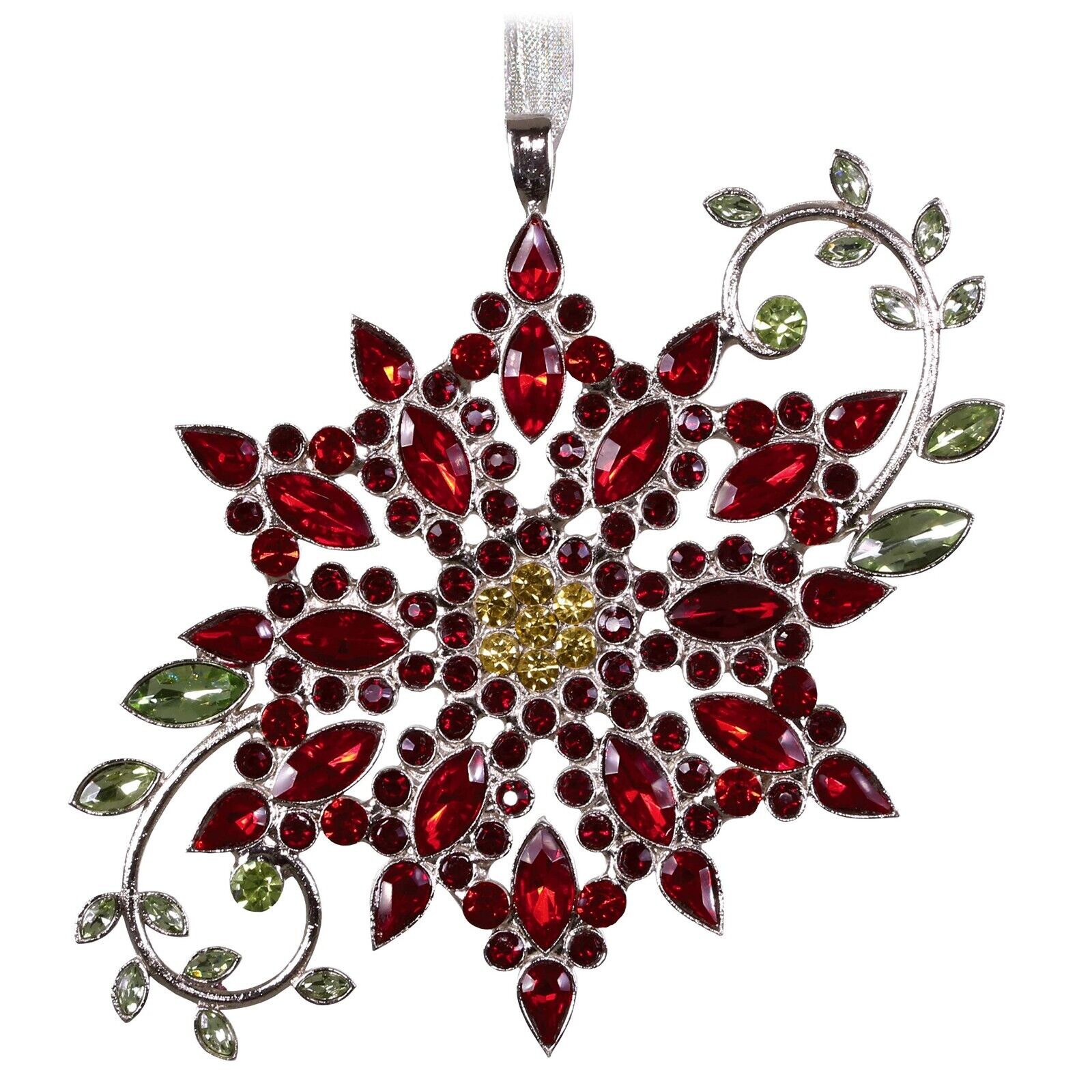 Hallmark Keepsake Christmas Ornament, Sparkling Poinsettia 2019, NIB