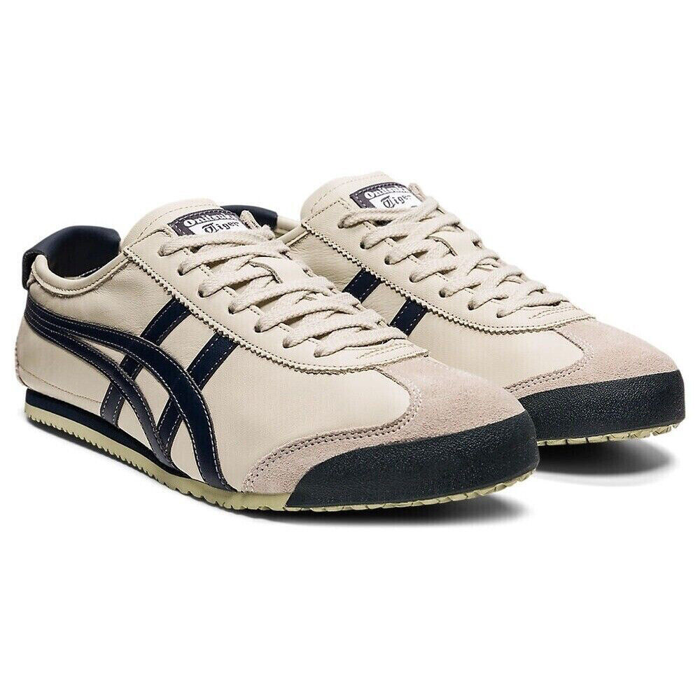New Classic Onitsuka Tiger MEXICO 66 1183C102 200 Birch Peacoat Sneakers Unisex
